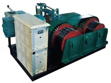 雙卷筒牽引機展示圖